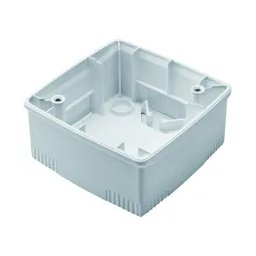 Doza, pe, perete, pentru, placa, ONE, standard, international, 2, circuite, alb, Gewiss, Chorus, GW16752
