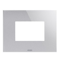 Placa, Ice, in, sticla, 4, module, titan, Gewiss, Chorus, GW16903CT