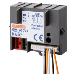 Interfata, contacte, 2, canale, KNX, Gewiss, GW90727