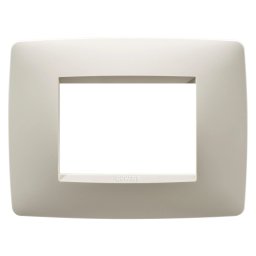 Rama, in, technopolimer, 3, module, fildes, negru, Gewiss Chorus GW16103TI
