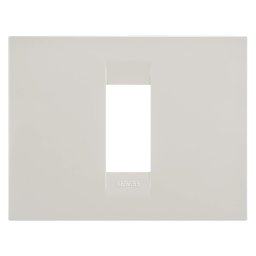 Placa, Geo, in, tehnopolimer, 1, modul, fildes, Gewiss, Chorus, GW16401TI
