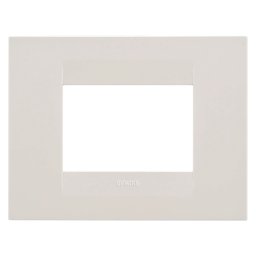 Placa, Geo, in, tehnopolimer, 3, module, fildes, Gewiss, Chorus, GW16403TI