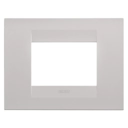 Placa, Geo, in, tehnopolimer, vopsit, 3, module, bej, natural, Gewiss, Chorus, GW16403VL