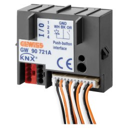 Interfata, contacte, 4, canale, KNX, Gewiss, GW90721A