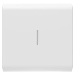 Buton, Inlocuibil, Pentru, Comenzi, Axiale, Cu, Difuzor, 2, Module, Alb, Satinat, Gewiss Chorus GW15556S