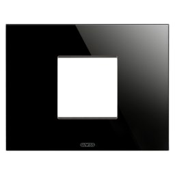 Rama, Ornament, De, Gheata, In, Sticla, 2, Module, Negru, Gewiss Chorus GW16902CN