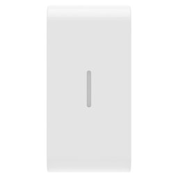 Buton, Inlocuibil, Pentru, Comenzi, Axiale, Cu, Difuzor, 1, Modul, Alb, Lucios, Gewiss Chorus GW10555S