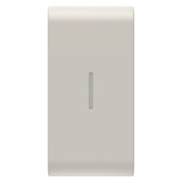 Buton, Inlocuibil, Pentru, Comenzi, Axiale, Cu, Difuzor, 1, Modul, satinat, Bej, Natural, Gewiss Chorus GW13555S