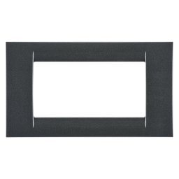 Placa, Virna, In, Finisaj, Lucios, Din, Tehnopolimer, 4 Module, Ardezie, Metalica, Sistem, Gewiss, System, GW22294