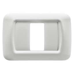 Placa, Superioara, Sistem, Finisare, Lucioasa, Din, Tehnopolimer, 1 Modul, Nori, Albi, Sistem, Gewiss, System, GW22501