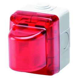 Lampi, Indicatoare, 15W, 230V, Difuzor, Rosu, IP55, Gri, Ral, 7035, Gewiss, System, GW27415