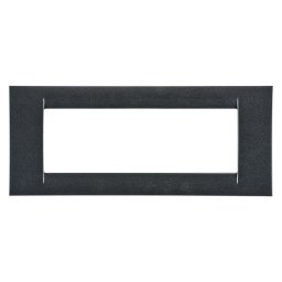 Placa, Virna, In, Finisaj, Lucios, Din, Tehnopolimer, 6 Module, Ardezie, Metalica, Sistem, Gewiss, System, GW22296