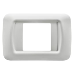 Placa, Superioara, Sistem, Finisare, Lucioasa, Din, Tehnopolimer, 2 Module, Nori, Albi, Sistem, Gewiss, System, GW22502