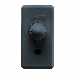 Regulator, Electronic., Rotativ, Pentru, Sarcini, Rezistive/Inductive, Rotativ, 1, Modul, Sistem, Negru, Gewiss, System, GW21803