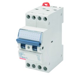 Intrerupator, Siguranta, automata, MTC, 45, 4P, Tetrapolar, Curba, C, 32A, 2, Module, Gewiss, GW90090