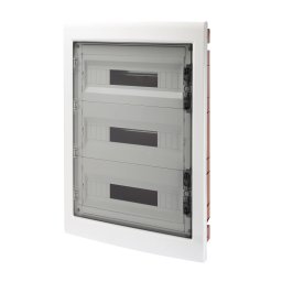 Tablou de distributie montaj Incastrat cu Usa Transparenta Fumurie - (18X3) 54 Module IP40 Gewiss GW40610
