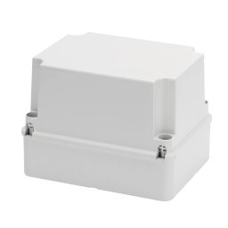 Cutie De Jonctiune Doza Cu Capac Adanc Insurubat IP56 Dimensiuni Interne 190X140X140 Pereti Netezi Gri Ral 7035 Gewiss GW44217