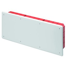 Cutie De Jonctiune Doza Si Conexiune Pentru Pereti Din Caramida Cu Sina Din Dimensiuni 516X202X90 Capac Alb Ral9016 Gewiss GW48010