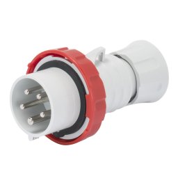 Fisa Dreapta HP IP66/IP67/IP68/IP69 3P+N+E 32A 380-415V 50/60Hz Rosu 6H Cablaj Cu Surub Gewiss GW60042H
