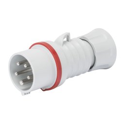Fisa Dreapta HP IP44/IP54 3P+E 16A 380-415V 50/60Hz Rosu 6H Cablaj Cu Surub Gewiss GW60008H