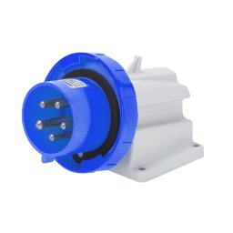 Fisa Dreapta cu montaj aparent In Unghi De 90° IP67 2P+E 16A 200-250V 50/60Hz Albastru 6H Cablaj Cu Surub Gewiss GW60426