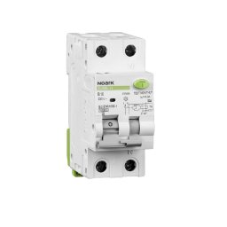 Intrerupator diferential RCBO 16A, 1P+N, 30mA, 10kA, tip A, Curba C - Noark Ex9BL-H, 107414