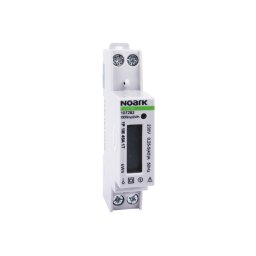 Contor de energie 1-pol, 1-modul, 45 A, 1-tarif, afisaj LCD Ex9EM 1P 1M 45A 1T - Noark - 107282