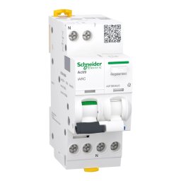 Acti9 AFDD, iARC Dispozitiv de detectie a arcului electric, 1P+N, 25A, Schneider, A9TSB3625