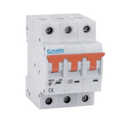 Intrerupator automat C63R 50A 3P 6kA Curba C Elmark 41350R