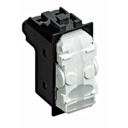 Intrerupator cap scara, basculant- 16 AX 250 V - 1 modul, fara tasta - Bticino Living Light - L4003/0