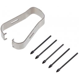Varf Touch Pen OEM pentru Samsung Galaxy S24 Ultra S928 / S23 Ultra S918 / S22 Ultra 5G S908 / S21 Ultra 5G G998, Set 5 bucati, Negru