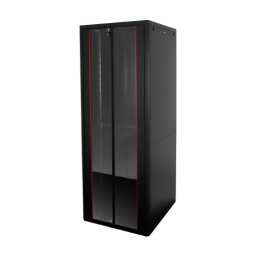 Rack de podea PRO SERIES 42U 19'' 800x1000, capacitate 1000 kg, RAL 9005, asamblat ASY-42U-80100PRO
