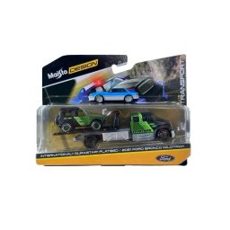 Set Maisto Elite Transport camion cu rampa si Ford Bronco Wildtrak 1:64
