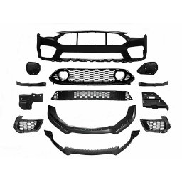 Bara fata Ford Mustang Mk6 Facelift 2018-2022, cu grile incluse