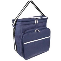 Geanta termoizolanta pentru picnic, impermeabila, albastra, 35x23x35 cm