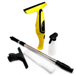 Aspirator pentru geamuri fara fir cu prelungitor telescopic 120 cm