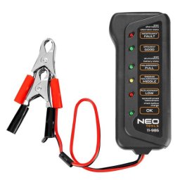 Tester baterie auto 12V cu LED pentru verificare alternator, NEO
