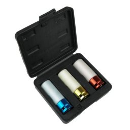 Trusa tubulare de impact pentru jante aluminiu 17/19/21 mm, 1/2, Dedra