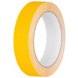 Banda antialunecare autoadeziva galbena 25 mm x 5 m, Strend Pro