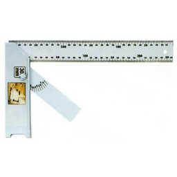 Echer de tamplarie si dulgherie din aluminiu, unghi reglabil, 300 mm, Strend Pro