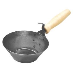 Cancioc zincat 180 mm Strend Pro cu maner din lemn pentru zidarie