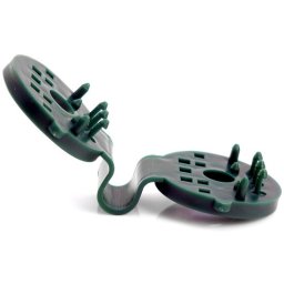 Cleme rotunde pentru fixare plasa umbrire pe sarma, set 20 buc