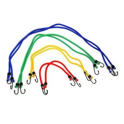 Set chingi elastice pentru fixare bagaje, 8 piese, max. 70 kg