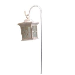 Lampa solara pentru gradina tip felinar, 70 cm, alb, Strend Pro