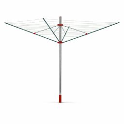 Uscator de rufe exterior rotativ cu 4 brate, 40 m, rezistent UV
