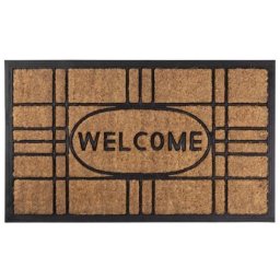 Covoras de intrare din cauciuc 45x75 cm, model Welcome, Magic Home