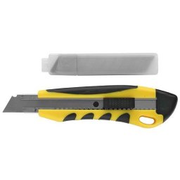Cutter 18 mm cu 10 lame de rezerva, maner ergonomic, Strend Pro