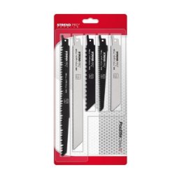 Set 5 lame pentru fierastrau sabie, lemn si metal, HCS/BIM, Strend Pro
