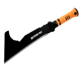 Maceta Strend Pro din otel carbon, neagra, 45 cm, cu maner ergonomic