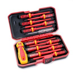 Trusa surubelnite pentru electrician 1000 V, set 12 piese, Strend Pro